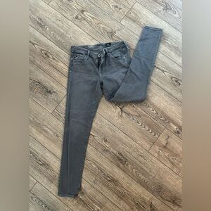 AG gray pants denim size 27